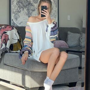 Free People Long Sleeve Sweater Top Tunic